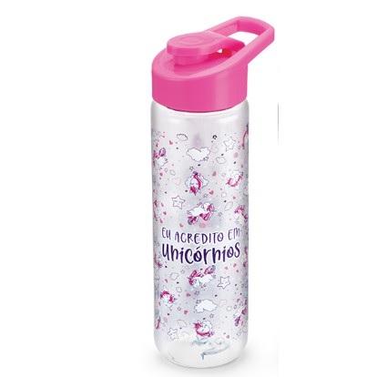 GARRAFA 700ML DECORADA COLORIDA PLASDURAN *
