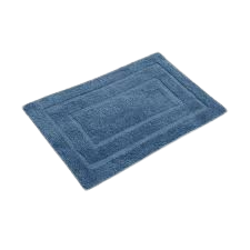 TAPETE HAPPY AZUL RETANGULAR 40CMX60CM KAPAZI*