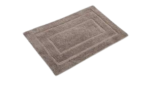 TAPETE HAPPY MARROM RETANGULAR 40CMX60CM KAPAZI*