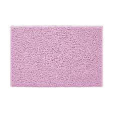 TAPETE HAPPY ROSA RETANGULAR 40CMX60CM KAPAZI*