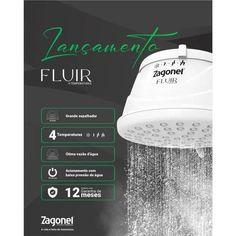 DUCHA ZAGONEL FLUIR 4T 6800WX220V*