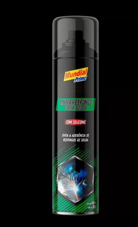 ANTIRRESPINGO DE SOLDA 400ML C/SILICONE MUNDIAL PRIME*