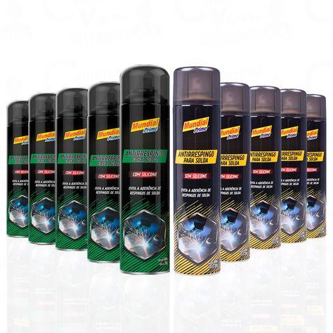 ANTIRRESPINGO DE SOLDA 400ML C/SILICONE MUNDIAL PRIME*