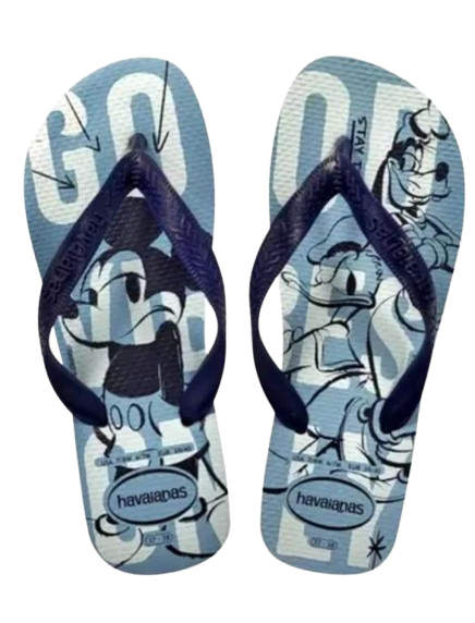 HAVAIANAS TOP DISNEY AZUL LAVANDO 23/24*