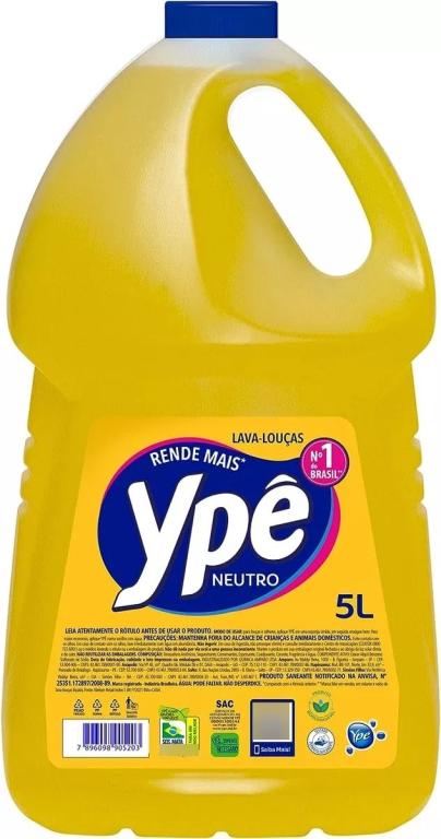 DETERGENTE 5L NEUTRO YPÊ*