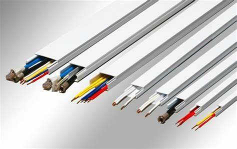 CANALETA SISTEMA X BRANCA 10X10 FORCE LINE (CAIXA) C/FITA DUPLA FACE*