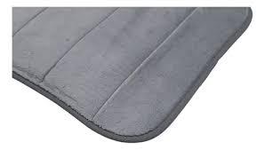 TAPETE NUVEN CINZA 40CMX60CM KAPAZI*