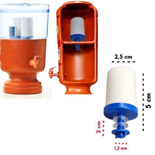 FILTRO BARRO/ABRILICO N3 16,2LTS 2 VELAS REF,034  ACQUAFRESH *