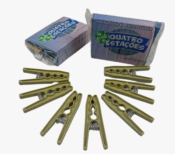 PRENDEDOR DE ROUPAS PVC GRANDE QUATRO ESTACOES*