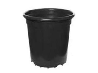 VASO POTE PRETO MEDIO 15CM RF060*