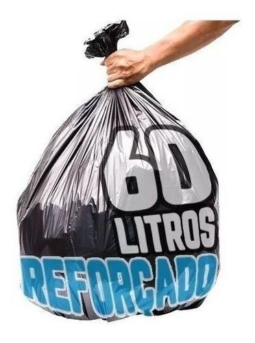SACO LIXO 60LT C/8*