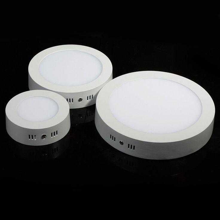 LUMINARIA 12W 3000K MORNA REDONDA SOBREPOR LUMANTI*