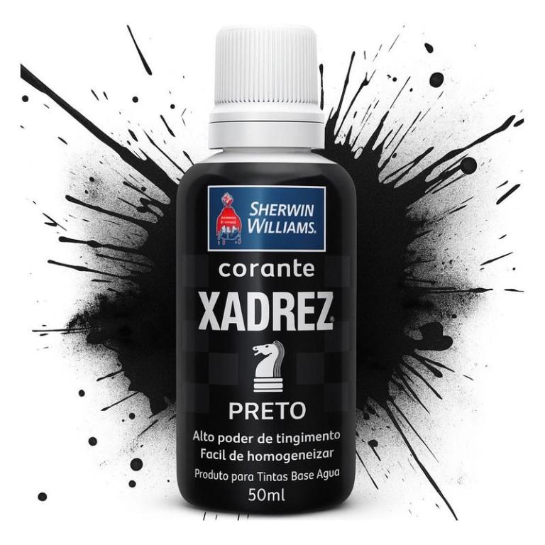 CORANTE PRETO      50ML        XADREZ *