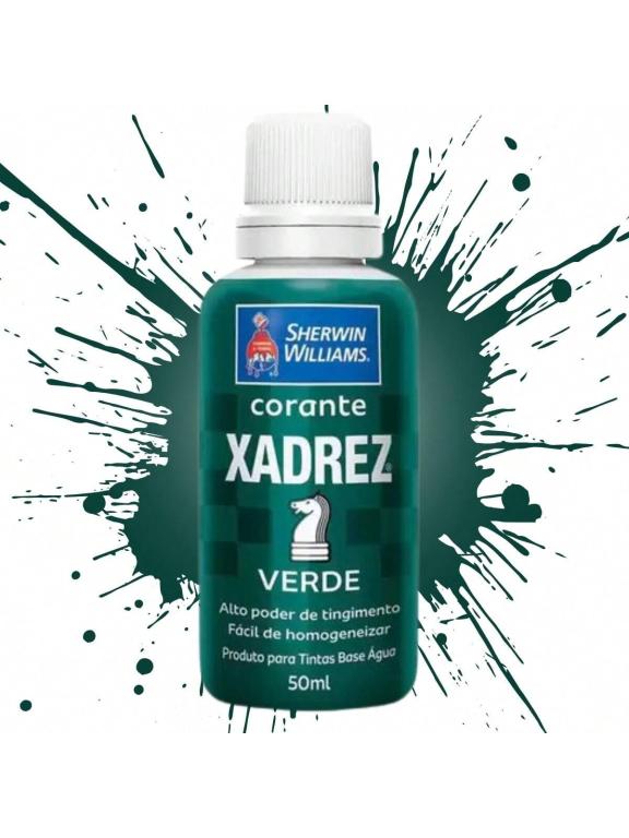 CORANTE VERDE      50ML        XADREZ *