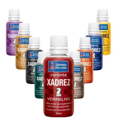 CORANTE VERDE      50ML        XADREZ *