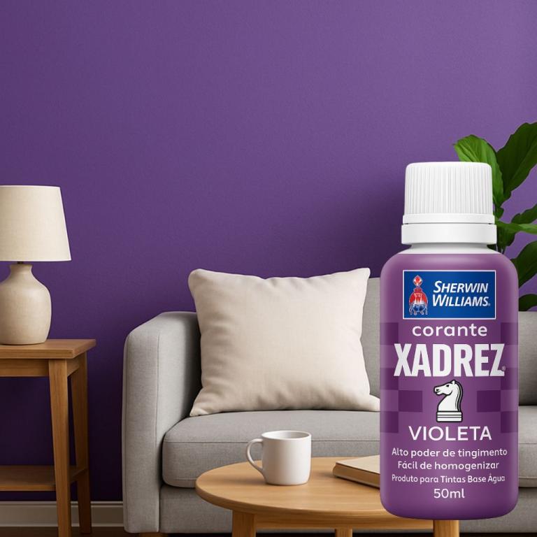 CORANTE VIOLETA   50ML       XADREZ *