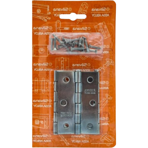 DOBRADICA ZINCADA 3" SILVANA (3PÇS)*
