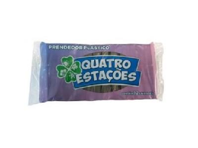 PRENDEDOR DE ROUPAS PVC PEQUENO QUATRO ESTACOES*