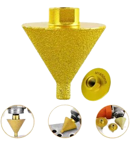 BROCA CHANFRO CONICA DIAM M14 55X9X50  GR220 LOTUS*