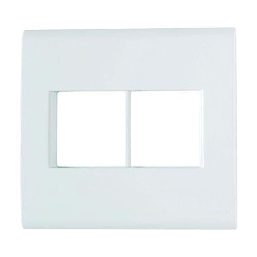 PLACA 4X4 4P TRAMONTINA LIZ BRANCA*