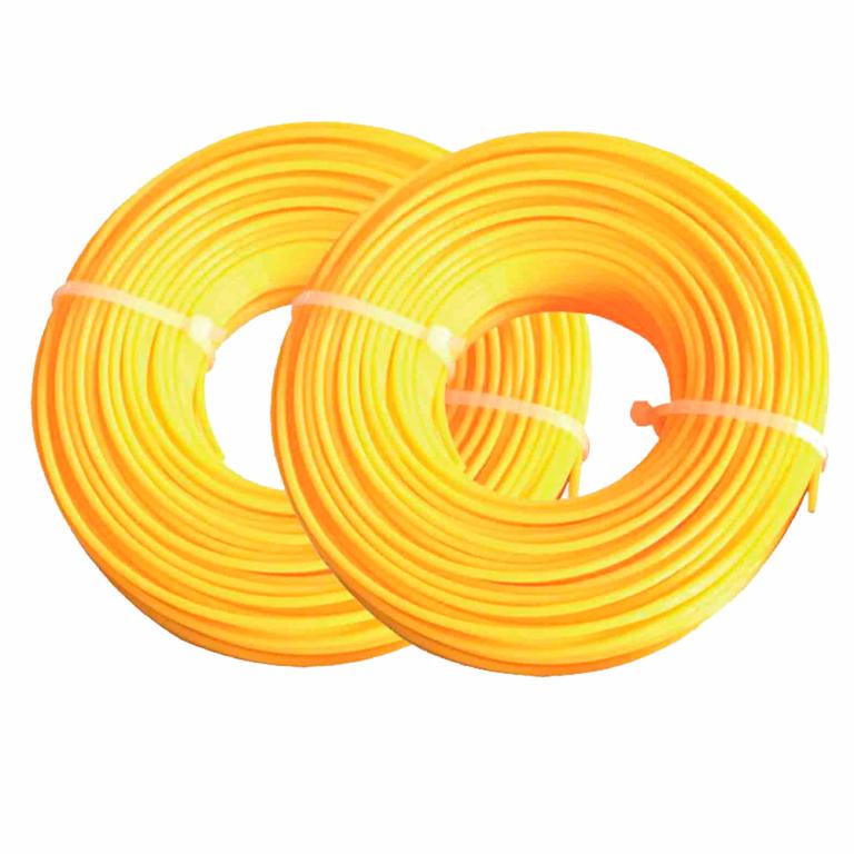 FIO NYLON 2,0MM AMARELO (CORTAR GRAMA) (ROLO 500M)*