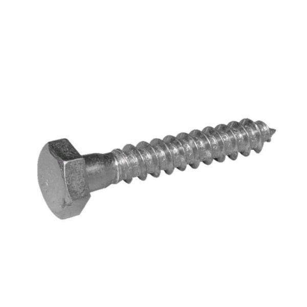 PARAFUSO SEXTAVADO 1/4X 90 GALVONIZADO *