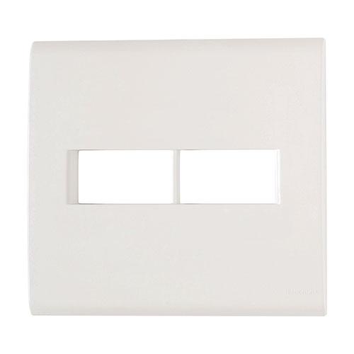 PLACA 4X4 2P TRAMONTINA LIZ BRANCA*