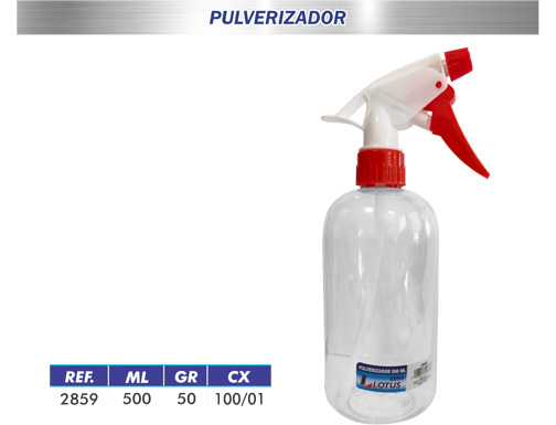 PULVERISADOR MANUAL 500ML LOTUS *