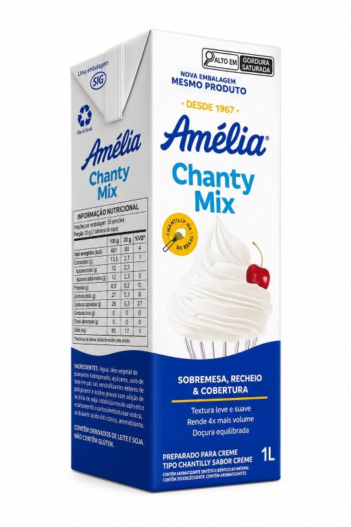 CHANTY 1 LITRO MIX AMÉLIA