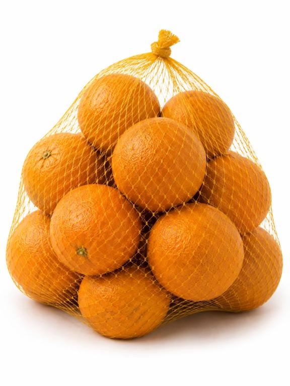 REDE 1x 50un AMARELA CAPACIDADE 3Kg PARA EMBALAR FRUTAS