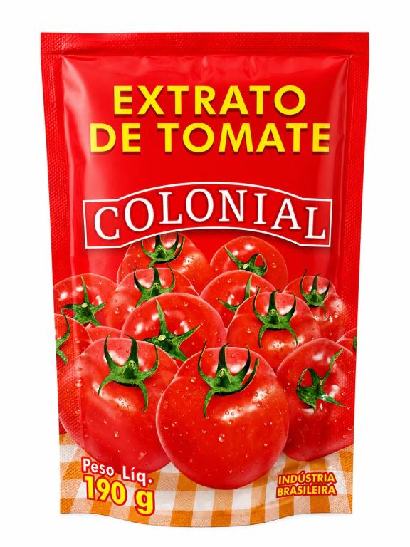 EXTRATO 1x 190g DE TOMATE COLONIAL