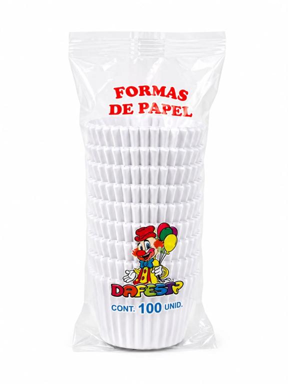 FORMINHAS Nº3 1x 100un DE PAPEL BRANCA VIPEL