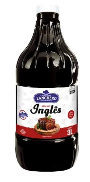 MOLHO 1X 3Kg INGLÊS LANCHEIRO