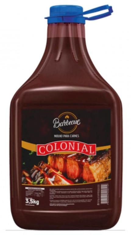 MOLHO 1x 3,5Kg BARBECUE COLONIAL