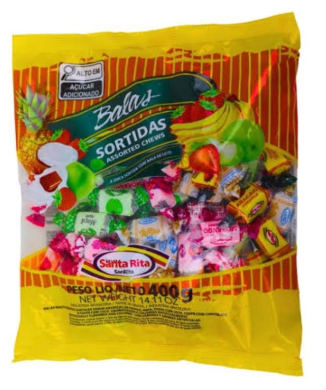 BALA 1x 400g SORTIDA SANTA RITA
