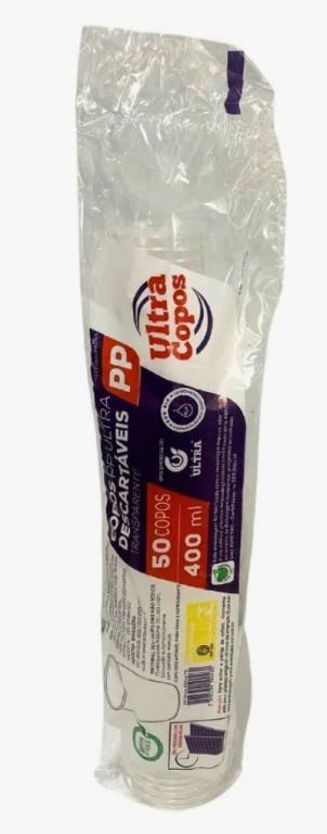 COPO 1x 50un 400ml PP ULTRA