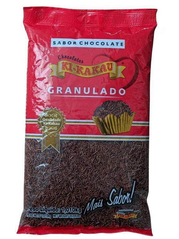 CHOCOLATE 2x 1,01kg GRANULADO ESCURO MACIO KI-KAKAU