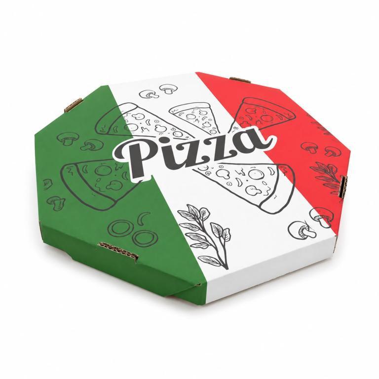 CAIXA 25un Nº40 DE PIZZA TRÊS CORES