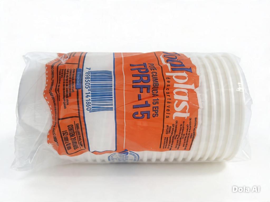 TIGELINHA 5x 20un Nº15 FUNDO DE EPS TOTALPLAST