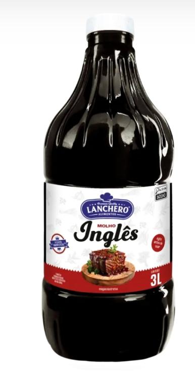 MOLHO 1x 3Kg INGLÊS LANCHEIRO #