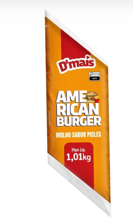 MOLHO 1,01kg AMERICAN BURGUER DIMAIS