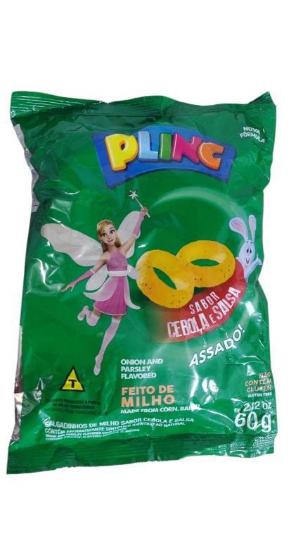 PLINC 10X 60g CHIPS CEBOLA E SALSA 01919