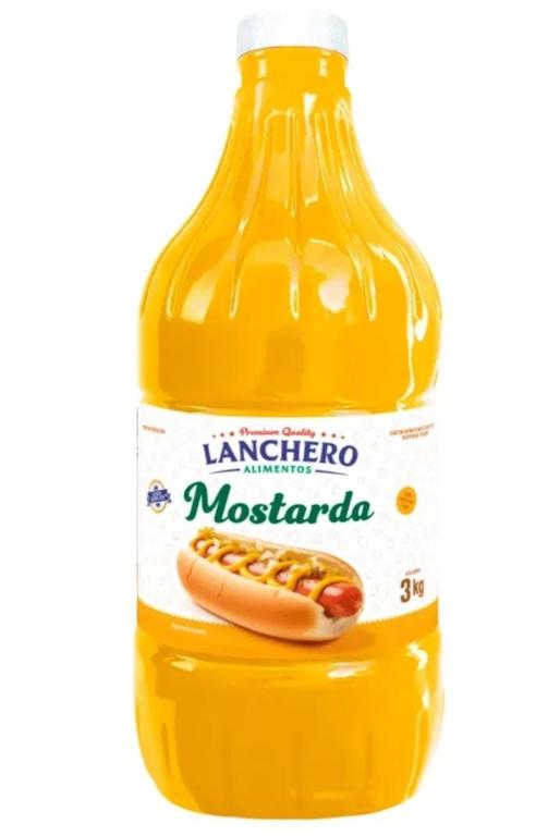 MOLHO 6X 3Kg MOSTARDA PET LANCHERO
