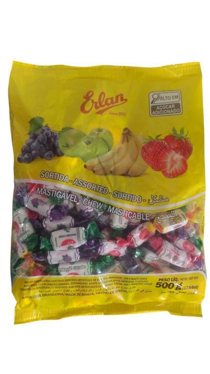 BALA 3X500g MACIA SORTIDA ERLAN