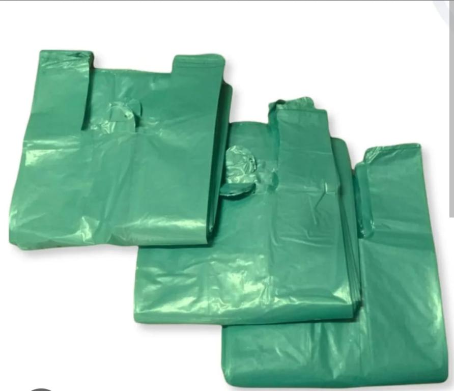 SACOLA 5Kg CAMISETA VERDE REFORÇADA