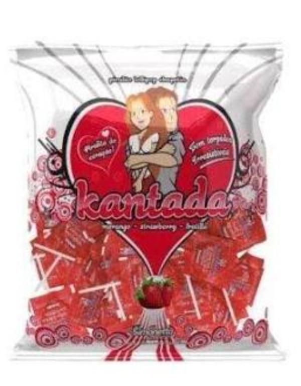 PIRULITO 1x 50un 500g MORANGO KANTADA SIMONETO