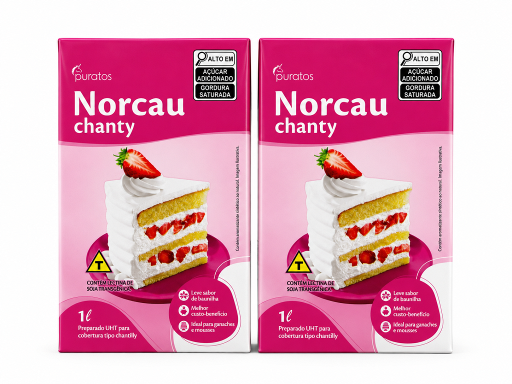CHANTILLY 2x 1LITRO NORCAU