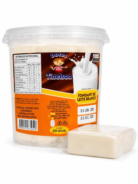DOCE 1x 20un 1,04Kg DE LEITE TINELSON