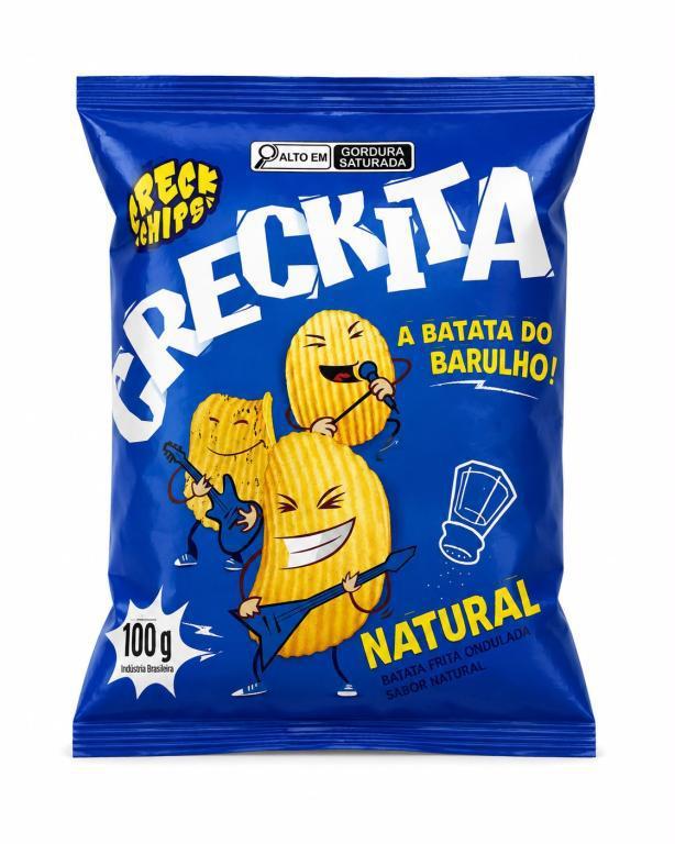 BATATA 1un 30g CHIPS SABOR BATATA CRECKITA