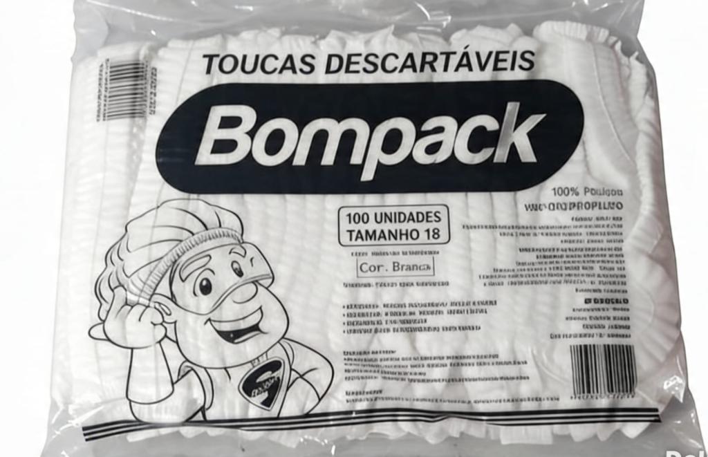 TOUCA 1x 10un DE TNT BRANCA BOMPACK